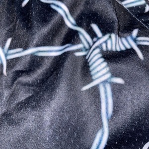 กางเกงบาสเก็ตบอลชายแบบตาข่าย 5 นิ้ว สไตล์ไฮสตรีท เอวยางยืดสูง โลโก้ด้านหน้า ผลิตจากโพลีเอสเตอร์/คอตตอน ระบายอากาศได้ดี แห้งเร็ว - Product Image 3