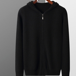 Fabricant direct d'usine, qualité professionnelle, sweat à capuche zippé pour homme, couleurs et logos sur demande du client, haute qualité - Product Image 2