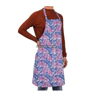 Delantales de algodón impresos personalizados para regalos promocionales y delantales de algodón orgánico de marca para chefs y cocina casera - Product Image 4