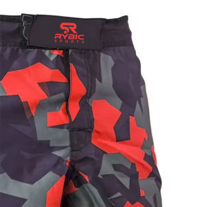 Pantalones Cortos de MMA para Hombre, Ligeros, de Poliéster, para Entrenamiento en Gimnasio, Correr y Actividades Físicas, en Oferta - Product Image 3