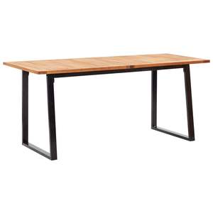 Conjunto de Jardín de 7 Piezas de Ratán Natural PE, Mesa y Sillas - Product Image 2