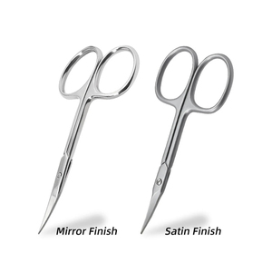 Professional Black Manicure Scissors for Personal Care Sharp Blade Facial Hair Removal Tool for Ear Eyebrow Trimming Beauty Tool - Product Image 6