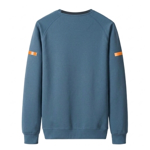 Pull à capuche personnalisé ODM 100% coton tricoté imprimé par transfert thermique, uni, décontracté, hiver, homme, écologique, séchage rapide - Product Image 4