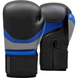 Hot Selling Customized Leather Unisex Boxing <b>Gloves</b> Breathable <b>Moisture</b> Wicking Comfortable Hook Loop Closure <b>Gloves</b> - Product Image 2