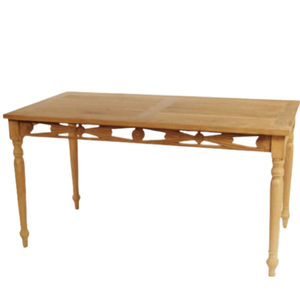 Hot sale rectangular dining <b>table</b> made of good quality and durable teak <b>wood</b> suitable for indoor or outdoor use - Product Image 2