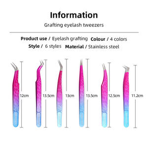 กล่องสแตนเลสใส่ที่คีบขนตาแบบ 90 องศา พร้อมไฟโลโก้แบบกำหนดเอง สำหรับต่อขนตา - Product Image 2