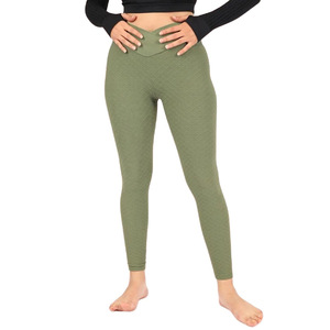 Leggings Deportivos al por Mayor para Mujer, Leggings Modernos y Elegantes de Cintura Alta, Tejidos y Elásticos, de Alta Calidad - Product Image 2