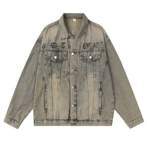 Winter Jean <b>Jackets</b> Warm <b>Denim</b> Coats Cowboy Clothing Men <b>Liner</b> Thicker <b>Denim</b> <b>Jacket</b> for Men Plus Size - Product Image 4