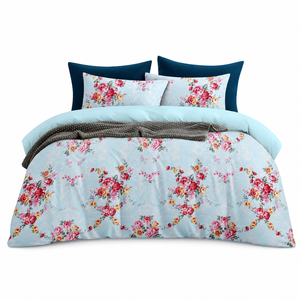 OSPremium Printed Floral AC Quilt <b>Comforter</b> <b>Set</b> with Pillow Covers Lightweight All Season Bedding - Product Image 4