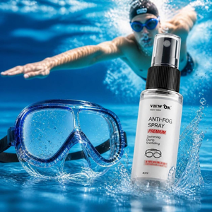 View-OK Limpiador de Lentes Deportivas Antivaho a Base de Agua para Buceo y Snorkel 20ml/40ml Plástico para Todas las Estaciones - Product Image 2