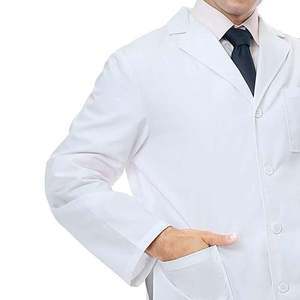 Blouse de laboratoire pour infirmiers, hommes, personnalisation du logo brodé, vente en gros, blouse d'hôpital pour médecins, manches longues, vente en gros - Product Image 4