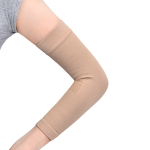 Manchons de cyclisme SIRIUS SPORTS beiges respirants anti-UV, protection des coudes unisexe en Spandex/polyester, équipement sportif - Product Image 3