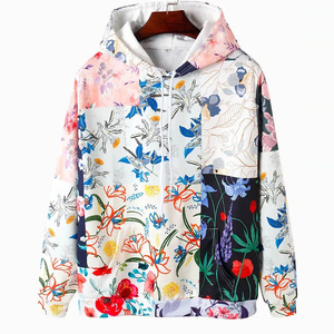 Sweat-shirt à capuche unisexe en molleton technique avec impression par sublimation et logo personnalisé, de haute qualité, pour l'hiver, style streetwear - Product Image 3