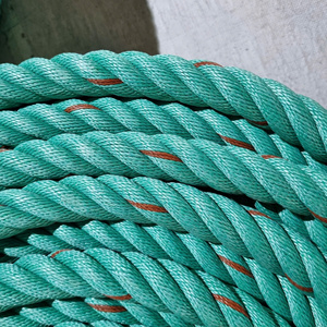 Corde de pêche en gros 32mm Corde torsadée PP, Corde d'emballage de meilleure qualité 16mm 18mm Anti-UV, Corde danline PP 4 brins - Product Image 6