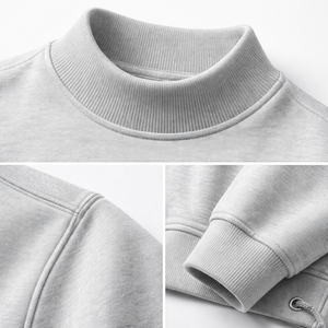 Proveedor OEM de Sudaderas Personalizadas al por Mayor con Cuello Redondo y Cuello Alto - Alta Calidad Directo de Fábrica - Product Image 4