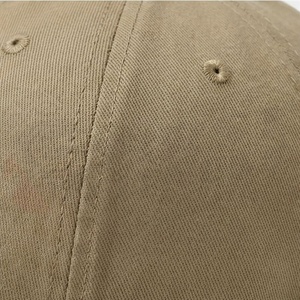 Gorra de béisbol clásica de algodón color caqui, ajustable, lisa, diseño moderno para correr, cómoda y a la moda. - Product Image 5