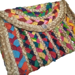 Bolso de mano de noche hecho a mano con cuentas para mujer, bandolera India, Guru, Kirpa, Export House - Product Image 1