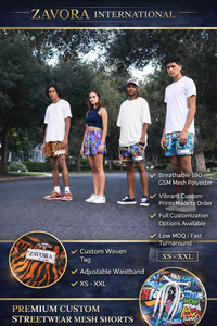 Pantalones Cortos de Baloncesto de Malla Sublimados Personalizados para Hombre, Estilo Urbano, Estampado Tropical Oscuro de Palmeras, Pantalones Cortos Deportivos Transpirables Casuales para Hombre, Venta al por Mayor - Product Image 4