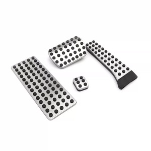Kits de Interior de Lujo, Cubiertas de Pedales de Freno y Acelerador de Acero Inoxidable para <span class=keywords><strong>Mercedes</strong></span> <span class=keywords><strong>Benz</strong></span> Clase C, E, S, GLC, GLK, GLE, GLS, <span class=keywords><strong>CLS</strong></span>, <span class=keywords><strong>AMG</strong></span> 2008-2020 - Product Image 2