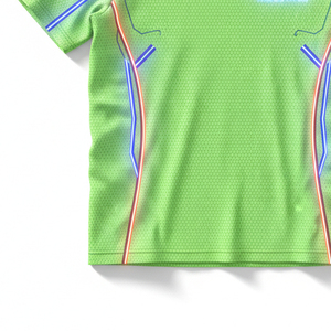 Camiseta de entrenamiento barata al por mayor, 100% poliéster, tela interlock, uniformes deportivos para entrenamiento en equipo, gimnasio, club de fitness - Product Image 4