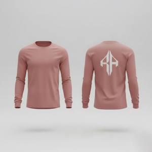 T-shirt Homme Manches Longues Qualité Supérieure 2026 Style Oversize Décontracté Personnalisable 100% Coton Col Rond Sur Demande RIVIAN ATLANTIC - Product Image 3