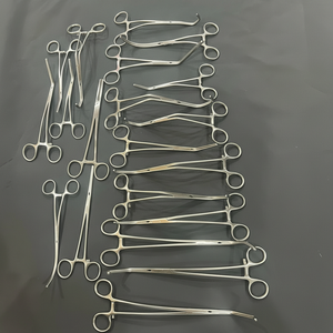 20 PCS SET VASCULAR <b>CLAMPS</b> SURGERY INSTRUMENTS DEBAKY Steel Manual CE Certified by SurgiRight 1 Year Warranty ISO13485 Certified - Product Image 6