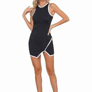 Tenue de sport professionnelle pour femmes en tissu extensible flexible, idéale pour l'entraînement quotidien, les tournois, le jeu, le maillot de sport, uniforme de tennis - Product Image 4