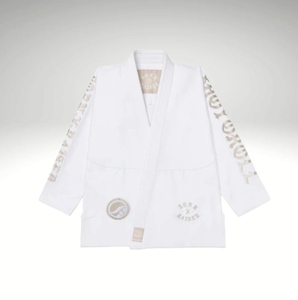 Kimono de BJJ Blanco, 450 GSM, Tejido de Algodón Perlado, Ligero, Duradero, de Secado Rápido y Transpirable, Uniforme de Jiu Jitsu Unisex para Adultos - Product Image 1