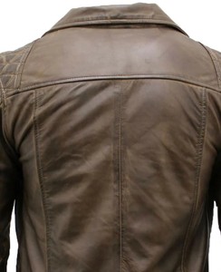 Blouson de motard en cuir de haute qualité pour homme, vêtement d'extérieur premium pour la moto, service d'échantillons OEM ODM disponible directement - Product Image 4