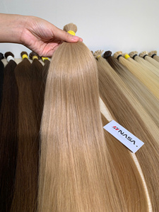 Extensiones de Cabello Humano NASA con Punta Plana, Cabello Virgen de un Solo Donante, Puntas Completas, Todos los Colores Disponibles - Product Image 6