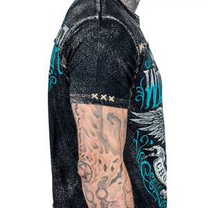 Custom Mens Vintage 3D Crop Stonewashed Collection-High Quality DTG Printed with Pattern for Brands & Retailers - Product Image 5