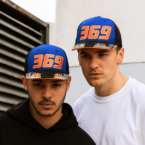 Gorra de béisbol snapback de diseño personalizado estilo hip-hop, fabricada en Vietnam, con visera plana y bordado en el parche, gorra de 5 paneles para hombre y mujer. - Product Image 5