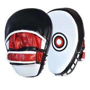 High Quality <b>Leather</b> Focus Mitts Professional Boxing & MMA Training Pads Curved <b>Punch</b> Mitts - Product Image 1
