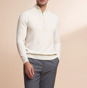 Suéter de cachemira personalizado para hombre, colores sólidos, impresión por sublimación, logotipo personalizado, sudaderas lisas a bajo precio - Product Image 1