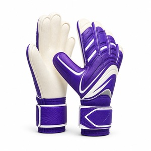 Gants de gardien de but de football, en PU, à doigts entiers, antidérapants, avec sangle de poignet réglable, respirants, unisexes, équipement sportif - Product Image 3