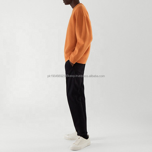 Pulls tricotés pour hommes laine cachemire hiver mode basiques blanc personnalisé pulls à col rond hommes pull pulls - Product Image 3