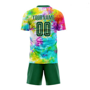 Ensemble d'uniformes de football 7v7 pour adultes Elite – Maillot et short 100 % polyester respirant et anti-humidité – Couleurs d'équipe personnalisables – Toutes tailles - Product Image 3