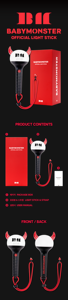 [Merchandise Oficial de K-POP] LIGHTSTICK de BABYMONSTER con Fotocard de YG POB - Product Image 2