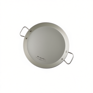 Poêle à paella en fonte de 32 cm avec poignée en acier inoxydable, revêtement émaillé, ustensiles de cuisine - Product Image 3