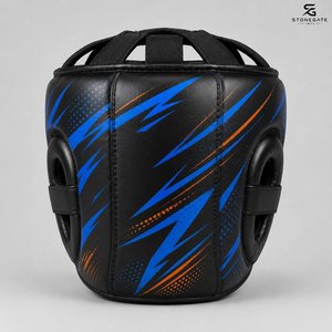 Protector de Cabeza de Boxeo Duradero de Cuero, Ligero, Ventilado y Ajustable con Logotipo Personalizado para Entrenamiento de MMA 2026 - Product Image 5