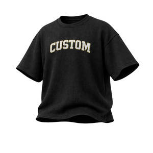 Camiseta Térmica de Manga Corta para Hombre, Cuello Redondo, 100% Algodón, Corte Holgado, Ecológica, con Logotipo Personalizado - Product Image 1