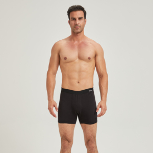 Calzoncillos Bóxer para Hombre, de Algodón y Elastano, Corte Medio, Antibacterianos, Ecológicos, de Secado Rápido, Suaves, Elásticos y Transpirables para Uso Diario - Product Image 1
