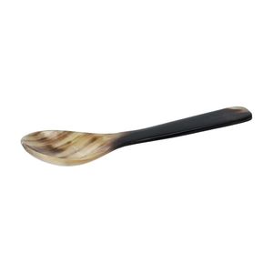 Cucharas Clásicas Hechas a Mano de Cuerno de Búfalo Natural para Té, Café y Postres - Product Image 4