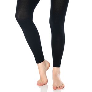Leggings Térmicos de Microfibra Negros para Mujer, Leggings Ajustados Suaves y Elásticos para el Invierno - Product Image 4