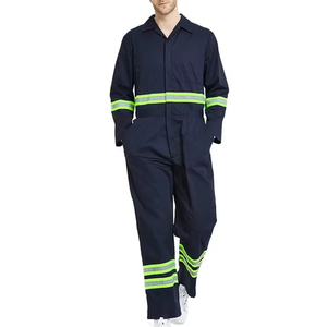 Safety Polyester Custom Workwear Functional Full Sleeves Full Sleeves Safety Coveralls Over waterproof best material <b>fire</b> proof - Product Image 6