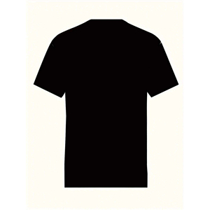 Camiseta de Hombre Sublimada, de Gran Tamaño, Formal, de Punto, de Poliéster y Algodón, con Logotipo Personalizado al por Mayor OEM - Product Image 3