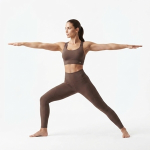 Conjunto Deportivo de Dos Piezas para Mujer, Leggings de Cintura Alta y Sujetador Deportivo, Ropa Deportiva para Fitness y Entrenamiento - Product Image 3