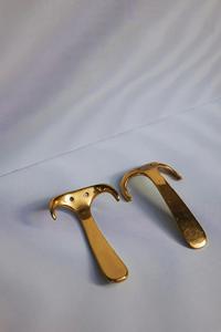 Crochets muraux doubles en métal antirouille pour suspendre manteaux, chapeaux et serviettes, pour usage hôtelier - Product Image 3