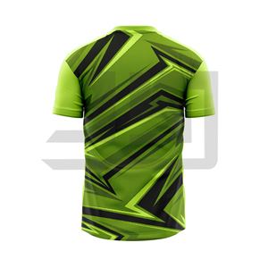 JAMEZ SPORTS Camisetas Unisex de Manga Corta con Cuello en V, 100% Algodón, Transpirables, de Secado Rápido y Antibacterianas - Cada Latido del Corazón Cuenta con un Espíritu de Juego - Product Image 4