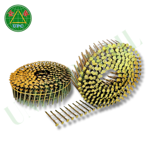 Clavos en rollo de alta calidad, 9000 unidades, 1-3/4 pulgadas x 0.092, vástago liso, diseño de cabeza a cuadros para pistola de clavos a gas - Product Image 1